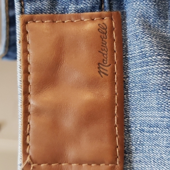 Madewell Curvy High-Rise Skinny Jeans: Drop Step-Hem,Size 24 - Picture 8 of 15